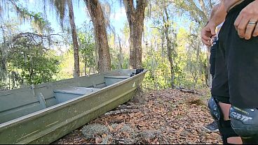 I met a tight little BLONDE on the bike trail and she SUCKED my dick and ate my CUM